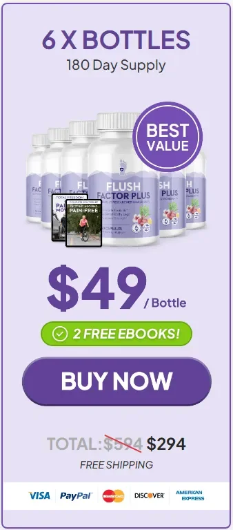 Buy Flush Factor Plus 6 Bottles Best Value